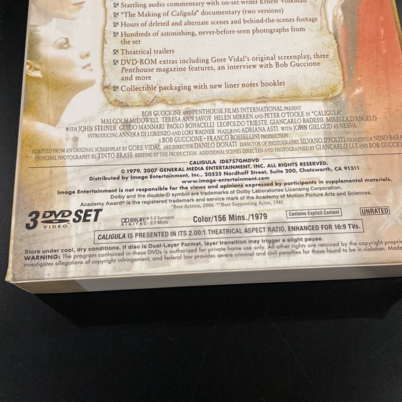 Caligula - 3-Disc Imperial Edition DVD Set - Picture 4 of 12